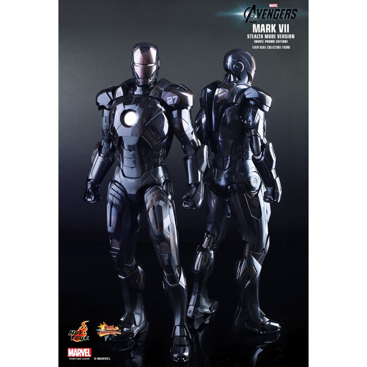 MMS 282 The Avengers Iron Man Mark VII Stealth Mode Version